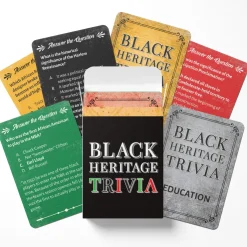 Card Games^African American Expressions Black Heritage Trivia Game Cards