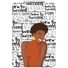 Compact Mirrors^African American Expressions Born to Succeed Compact Mirror