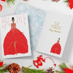 Christmas Cards^African American Expressions CANDY CANES CARD