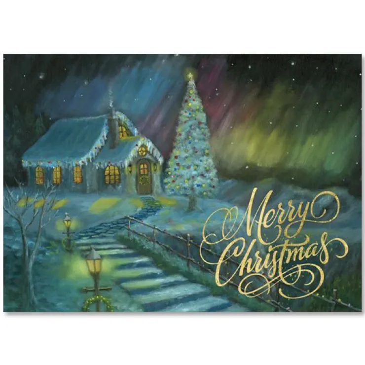 Christmas Cards^African American Expressions CHRISTMAS COTTAGE