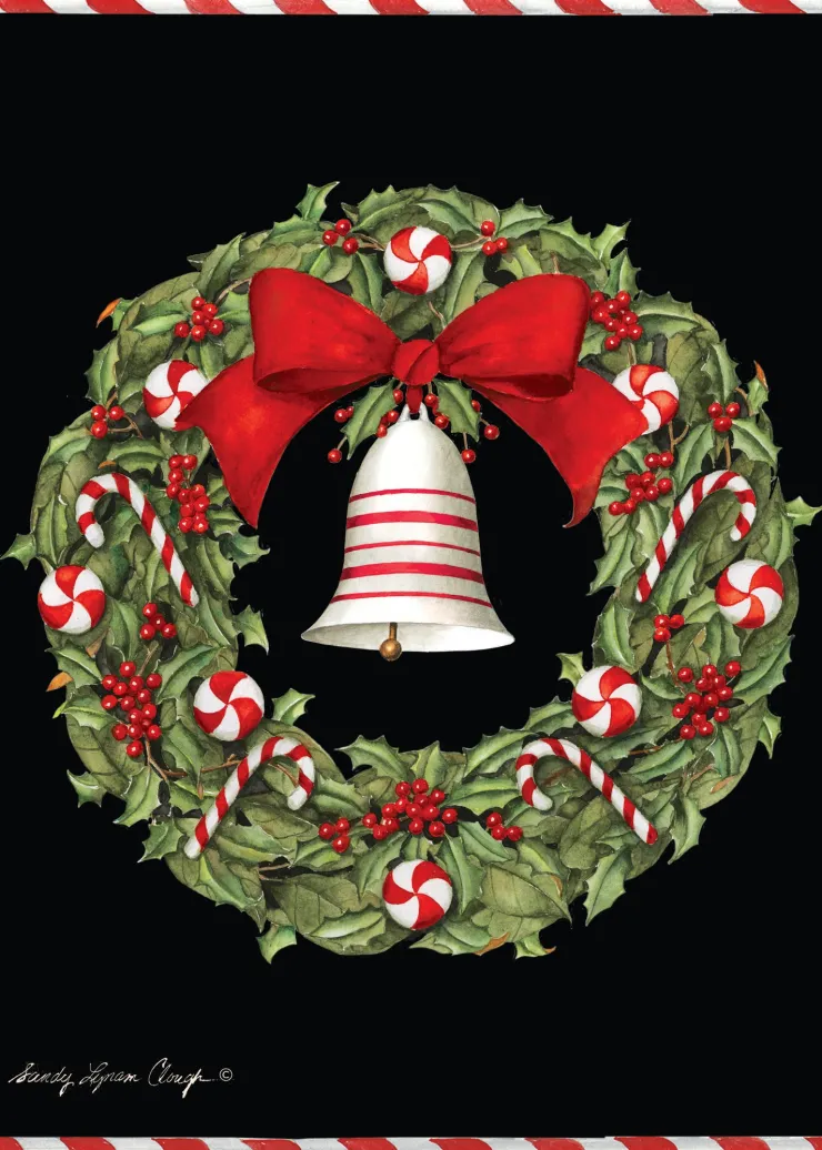 Christmas Cards^African American Expressions Christmas Wreath Card