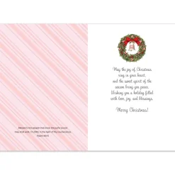 Christmas Cards^African American Expressions Christmas Wreath Card