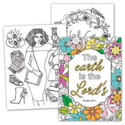 Coloring Cards / Books^African American Expressions COLORING NOTE CARDS