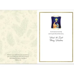 Christmas Cards^African American Expressions Come Let Us Adore Him Christmas Card