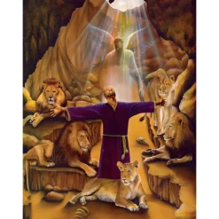 Puzzles^African American Expressions Daniel in the Lion's Den Puzzle