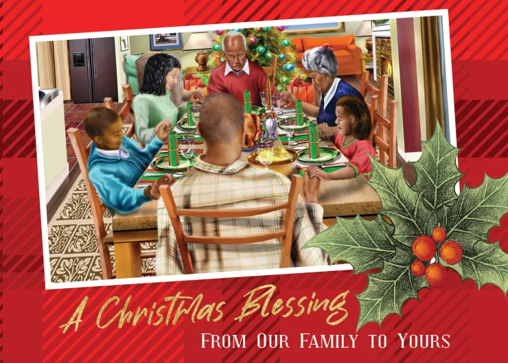Christmas Cards^African American Expressions Family Christmas Card