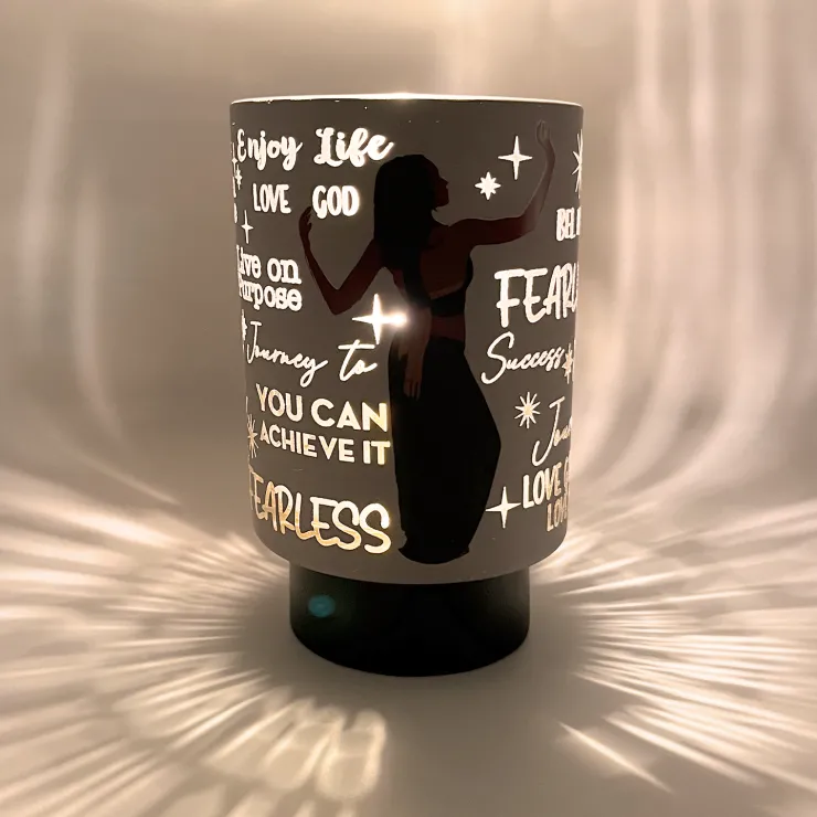 LED Candles^African American Expressions Fearless LED Candle