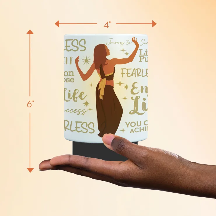 LED Candles^African American Expressions Fearless LED Candle
