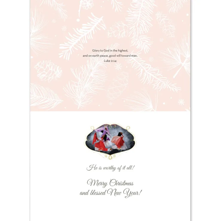Christmas Cards^African American Expressions Glory of the Lord Christmas Card