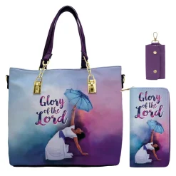 Handbag Sets^African American Expressions Glory of the Lord Handbag Set