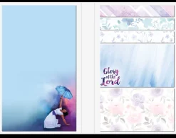 Sticky Note Sets^African American Expressions Glory of the Lord Sticky Note Booklet