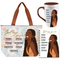 Gift Sets^African American Expressions God Says Gift Set