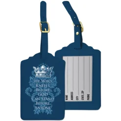 Luggage Tag Sets^African American Expressions HE WHO KNEELS LUGGAGE TAG SET