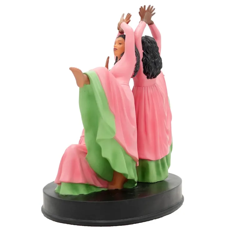Figurines^African American Expressions In Awe of You Figurine (Pink/Green)