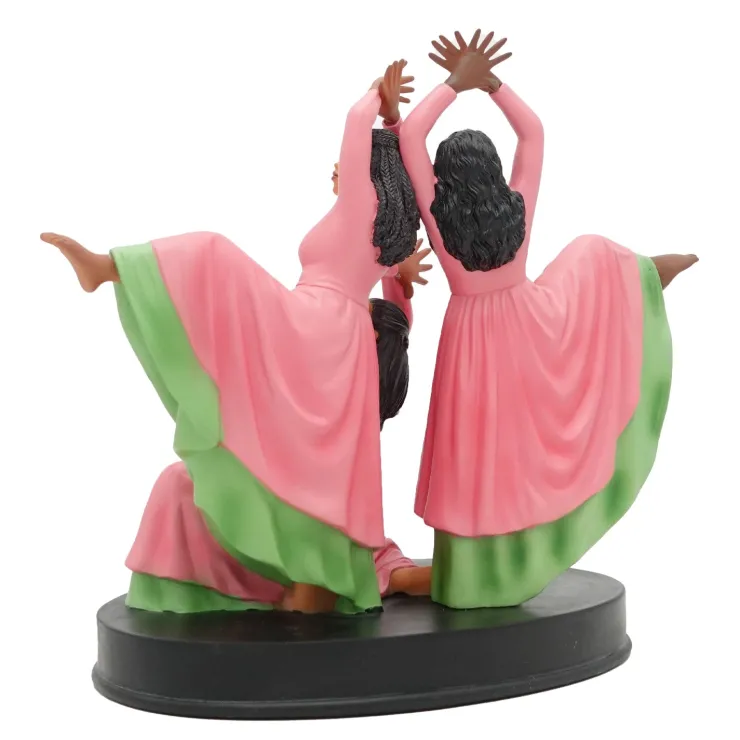 Figurines^African American Expressions In Awe of You Figurine (Pink/Green)