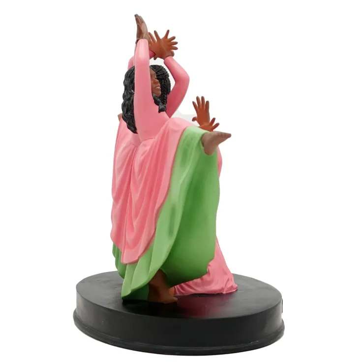 Figurines^African American Expressions In Awe of You Figurine (Pink/Green)