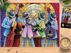 Puzzles^African American Expressions Jazz Band Puzzle