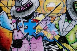 Puzzles^African American Expressions Jazz Band Puzzle