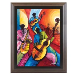 Framed Art^African American Expressions JAZZ FRAMED ART