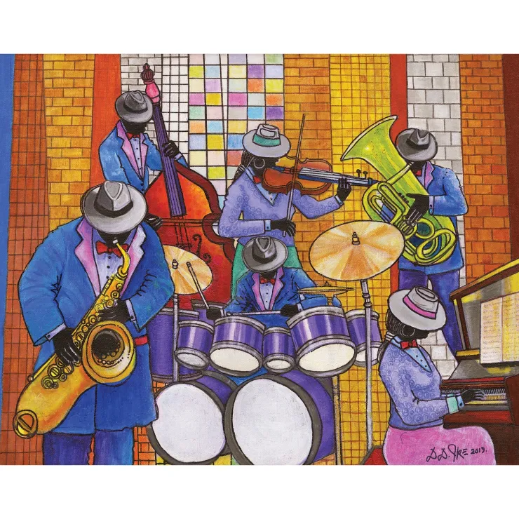 Puzzles^African American Expressions JAZZ PUZZLE