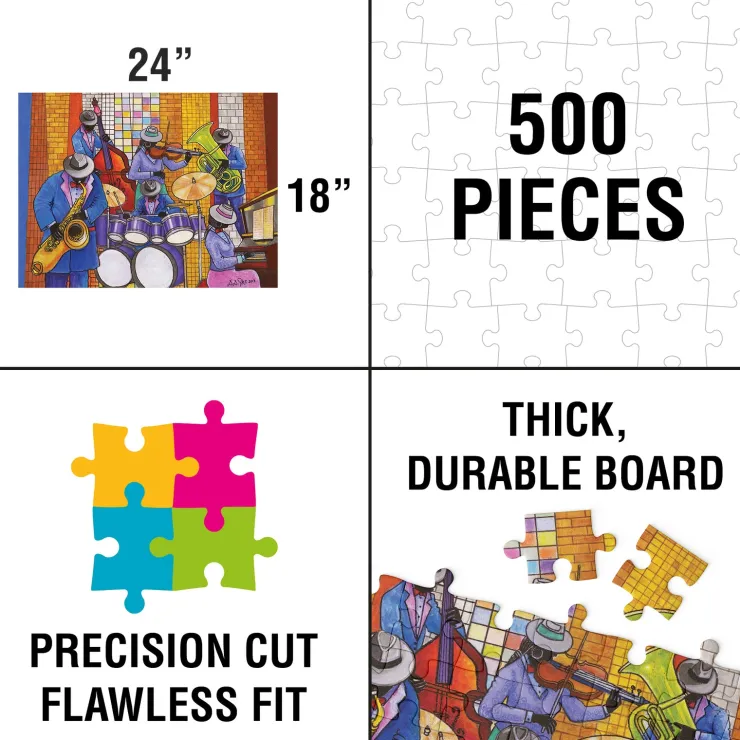 Puzzles^African American Expressions JAZZ PUZZLE