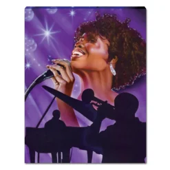 Canvas Art^African American Expressions JAZZ SINGER CANVAS (MEDIUM)