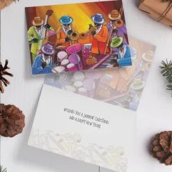 Christmas Cards^African American Expressions JAZZY CHRISTMAS