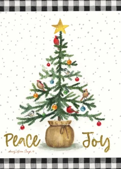 Christmas Cards^African American Expressions Joy Christmas Tree Christmas Card