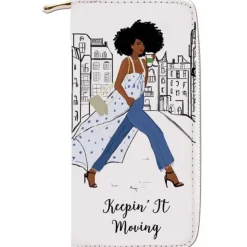 Wallets^African American Expressions KEEPIN IT MOVING WALLET
