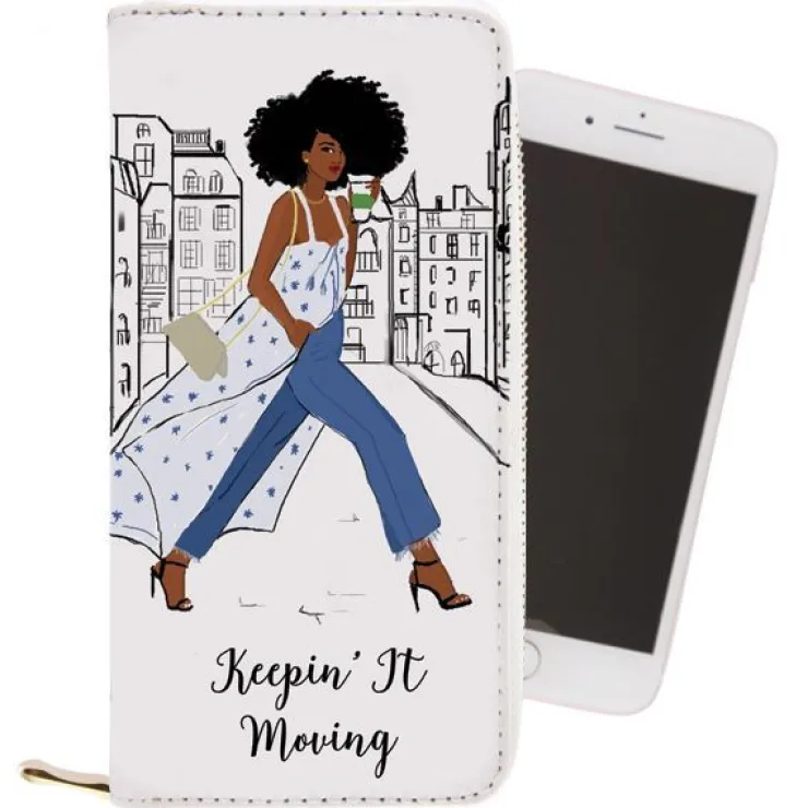 Wallets^African American Expressions KEEPIN IT MOVING WALLET