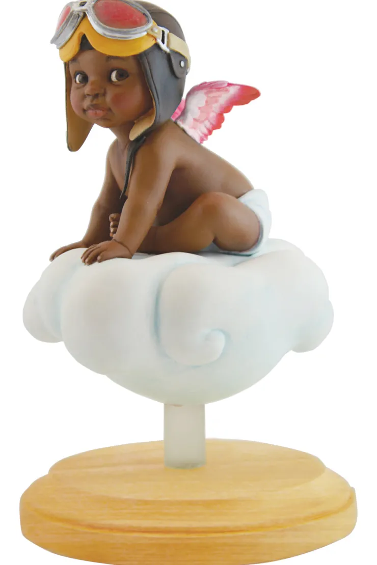 Figurines^African American Expressions LITTLE PILOT - ADORABLE GIRL FIRST ED