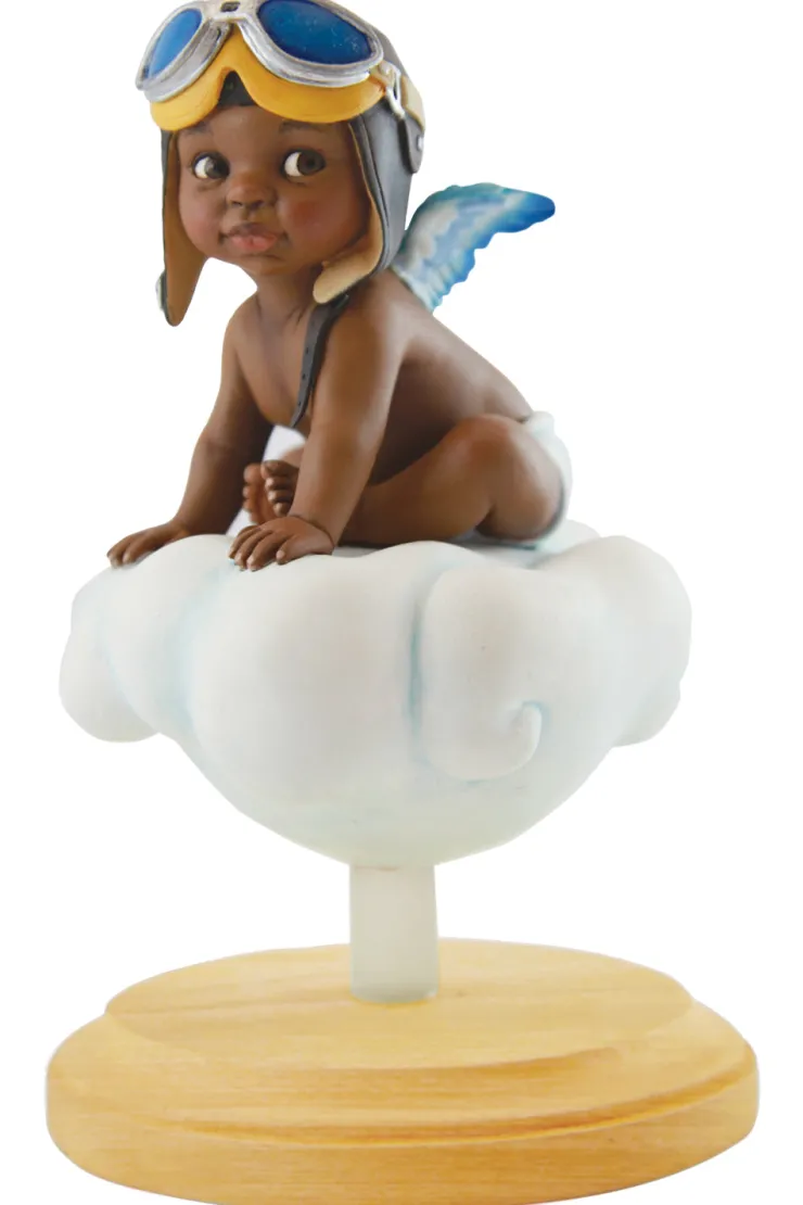 Figurines^African American Expressions LITTLE PILOT -ADORABLE BOY FIRST ED