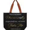 Canvas Handbags^African American Expressions MAYA ANGELOU PHENOMENAL CANVAS BAG
