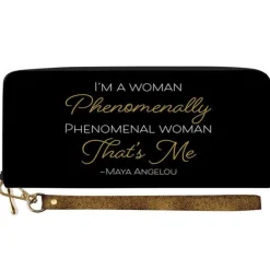 Wallets^African American Expressions MAYA ANGELOU PHENOMENAL WALLET