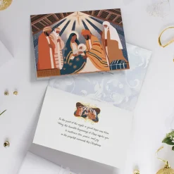 Christmas Cards^African American Expressions Nativity Christimas Card