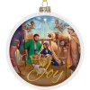 Christmas Ornaments^African American Expressions NATIVITY ORNAMENT (JOY)