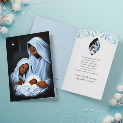 Christmas Cards^African American Expressions 2024 Nativity Scene Christmas Card