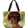 Canvas Handbags^African American Expressions NATURALLY UNBOTHERED CANVAS BAGS