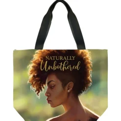 Canvas Handbags^African American Expressions NATURALLY UNBOTHERED CANVAS BAGS