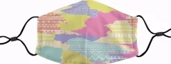 Face Masks^African American Expressions PAINT SPLATTERS FACE MASK