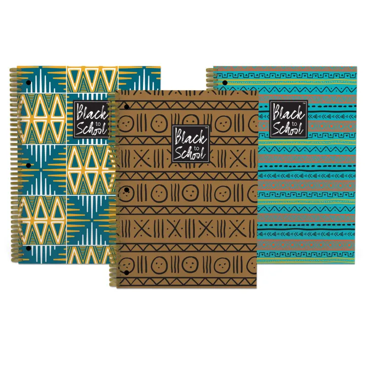 Large Notebooks^African American Expressions PATTERNS LARGE NOTEBOOK SET (LARGE)