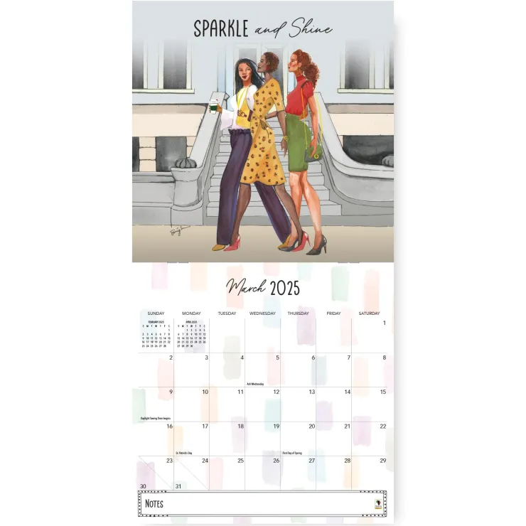 Black Calendars^African American Expressions 2025 Phenomenal Women Calendar