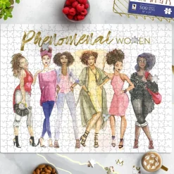 Puzzles^African American Expressions PHENOMENAL WOMEN PUZZLE