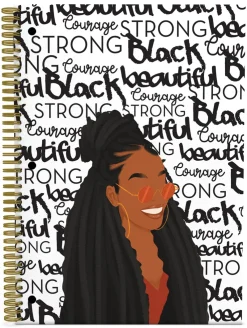 Large Notebooks^African American Expressions POTENTIAL TO PURPOSE NOTEBOOK SET (LARGE)