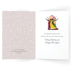 Christmas Cards^African American Expressions Praise Dancers Christmas Card