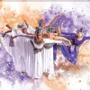 Canvas Art^African American Expressions Praise His Holy Name Watercolor Stretched Canvas (Large)