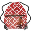 Drawstring Backpacks^African American Expressions Red and White Drawstring Backpack