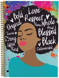 Large Notebooks^African American Expressions SELF LOVE NOTEBOOK SET (LARGE)