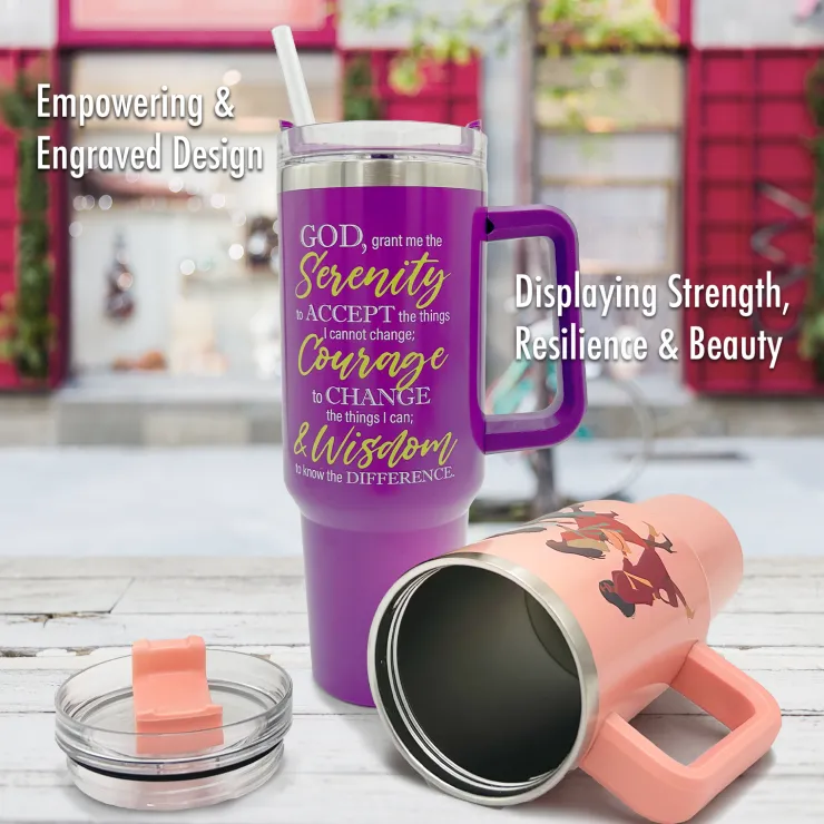 Tumblers^African American Expressions Serenity Tumbler