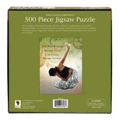 Puzzles^African American Expressions SHE WHO KNEELS PUZZLE